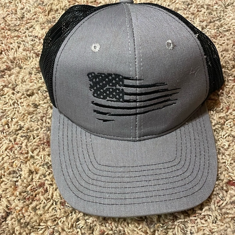 Port Authority custom made flag cap